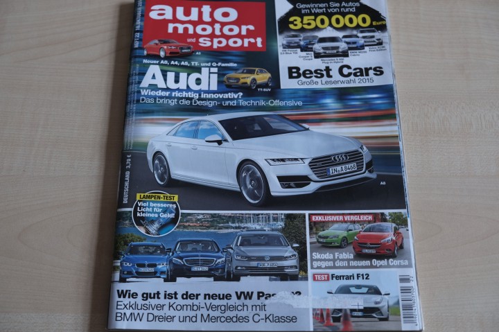 Deckblatt Auto Motor und Sport (22/2014)